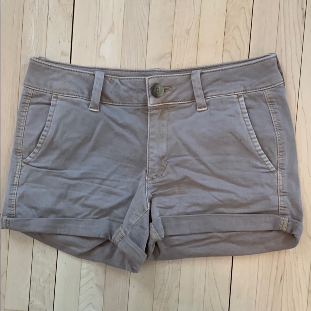 Khaki American Eagle Shorts